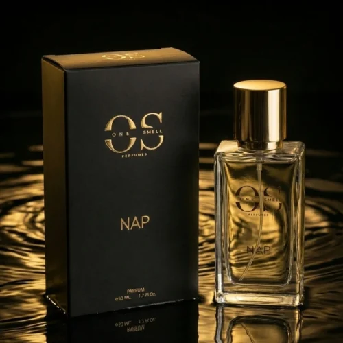 OneSmell NAP Perfume bottle showcasing long-lasting luxury Italian fragrance, best perfume for men and women in Dubai UAE and Abu Dhabi